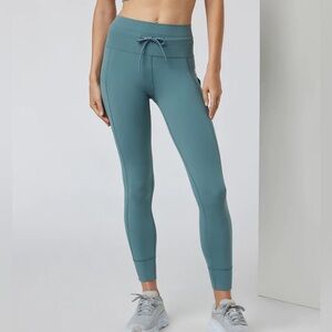 VUORI Drawstring leggings with Pockets Green Medium